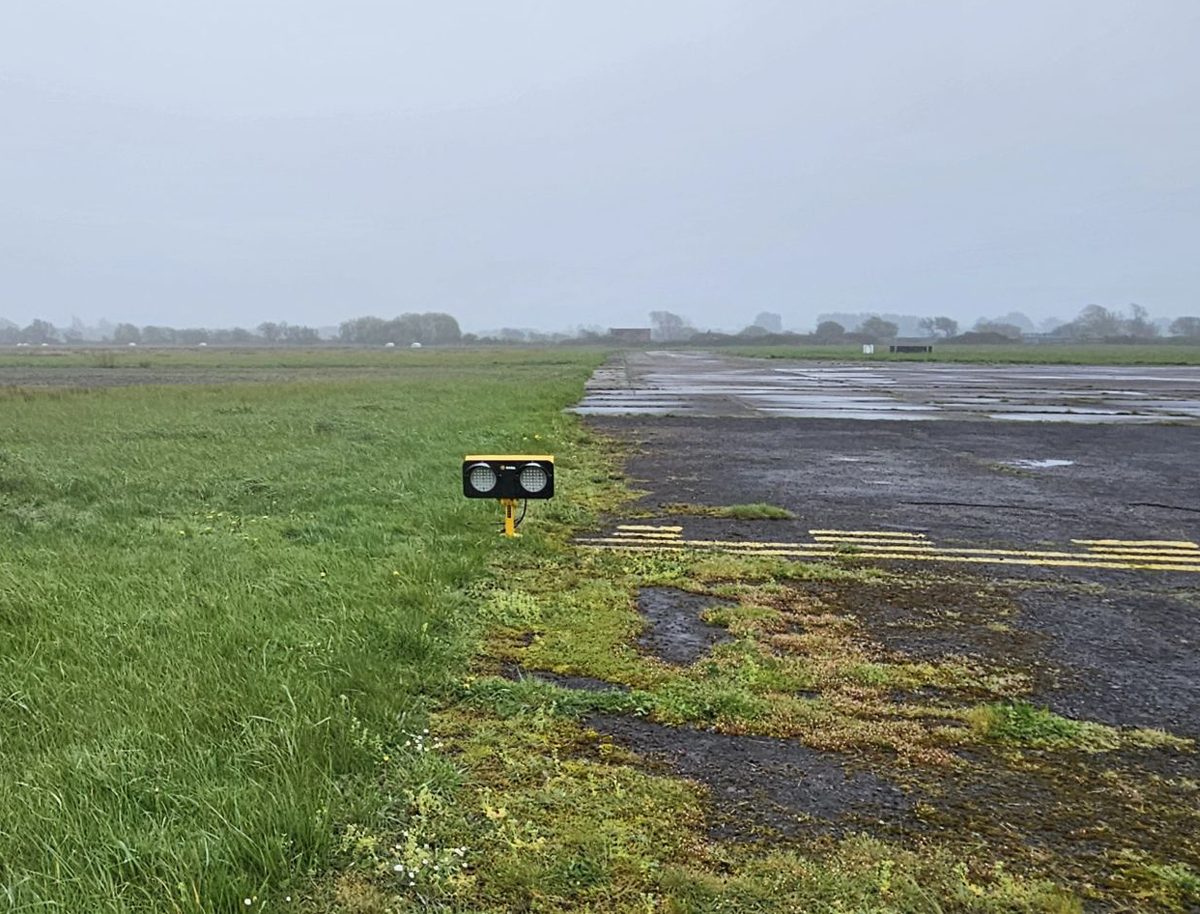 Runway Guard Light | Airport Lights Inspection