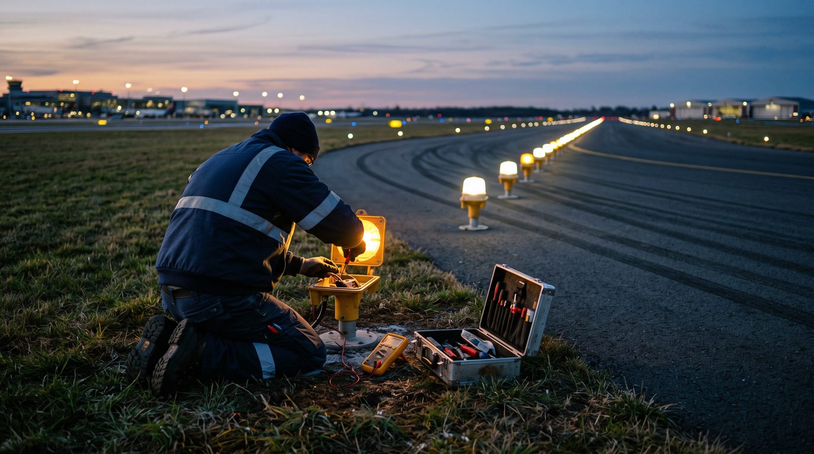 FAA AC 150/5340-26: utrzymanie urządzeń pomocy wizualnych na lotnisku