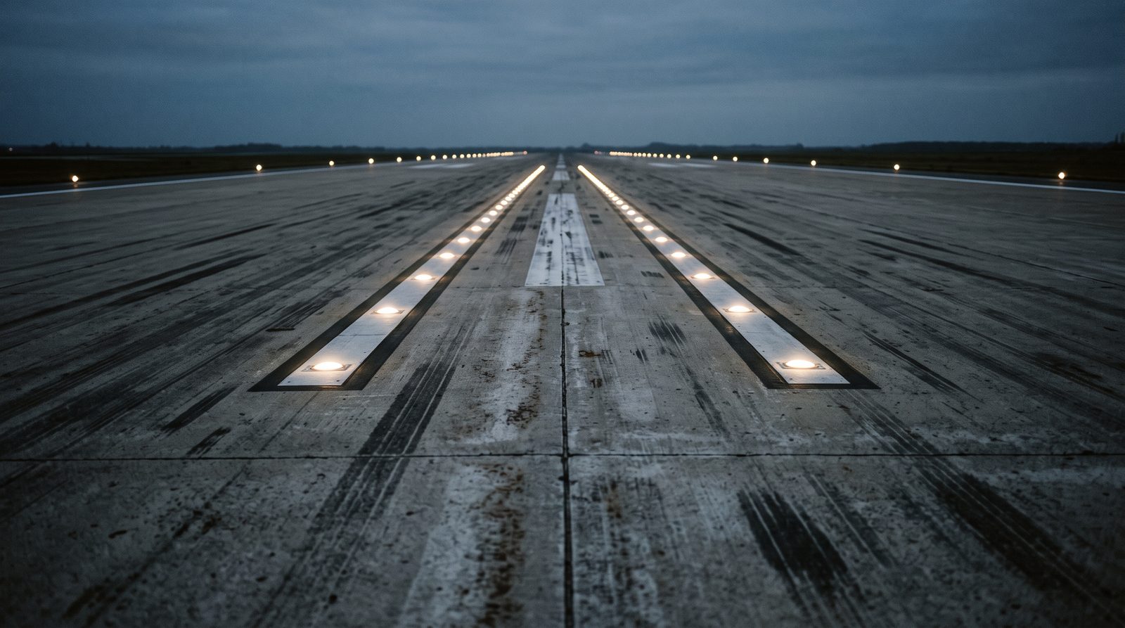 Touchdown Zone Lights Inspection by Drone